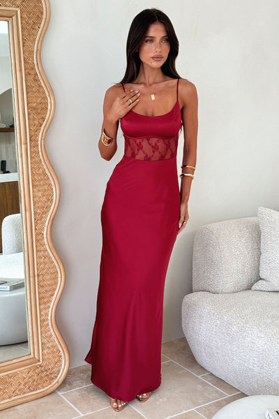 Azaria Maxi Dress - Red Thats So Fetch US Azaria Maxi Dress - Red Thats So Fetch US