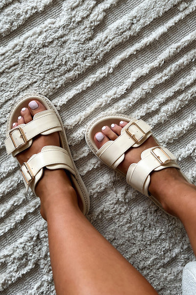 Capri Sandals - Nude – Thats So Fetch US