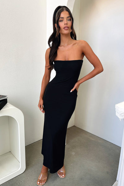 carina off shoulder maxi dress Prom Dress | Formal Dress | Maxi Dress | Black Prom Gown | navy | 14 | Carina Maxi Dress - Black