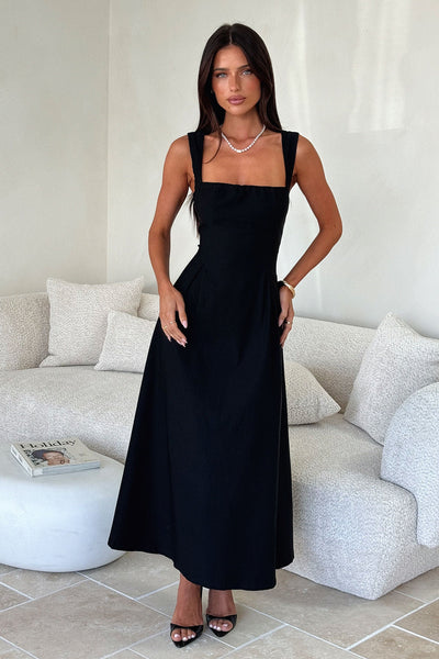 square neck black dress Midi Dresses Chantelle Midi Web Collection: Christmas Ivory Cocktail Dresses: Guide or no bra Size:US 16 / UK 20 / EU 46