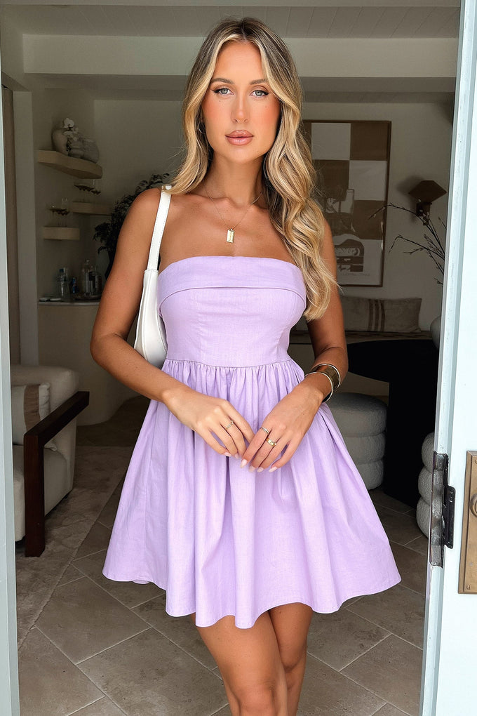 Cornell Mini Dress - Lilac