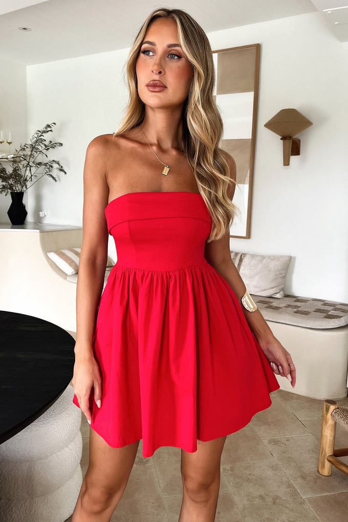 Cornell Mini Dress - Red