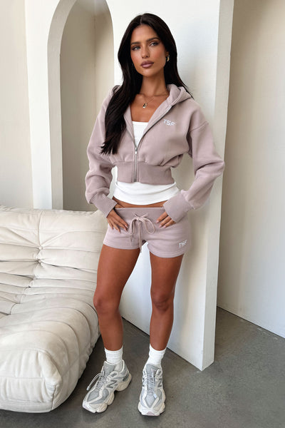 Kaztek Cropped Jacket - Mocha – Thats So Fetch US