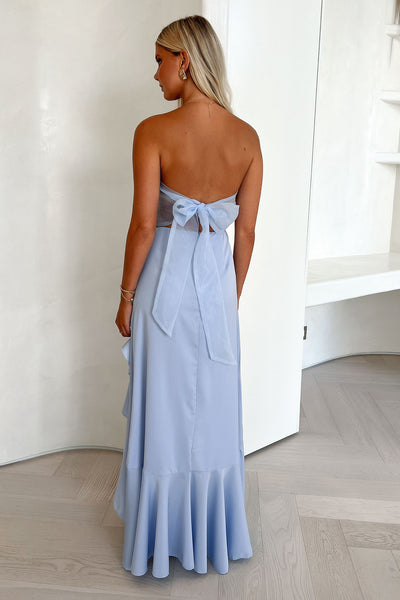 Thats So Fetch | Milford Strapless Maxi Dress | Blue | 2 Thats So Fetch | Milford Strapless Maxi Dress | Blue | 2
