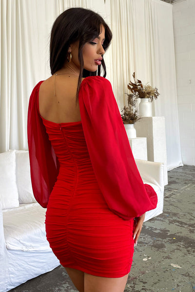 octavia red white dress Thats So Fetch | Octavia Dress | Red