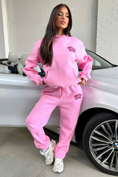 Series 5 Hoodie - Pink/Burgundy – Thats So Fetch US