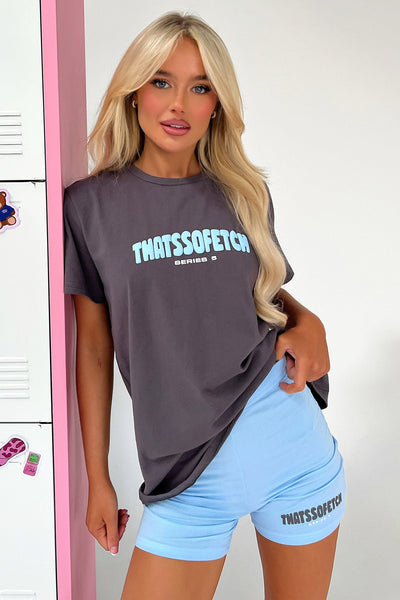 Series 5 Bike Shorts Light Blue Thats So Fetch US