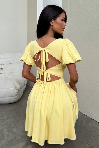 little yellow dress Thats So Fetch | Whitney Mini Dress | Baby Yellow