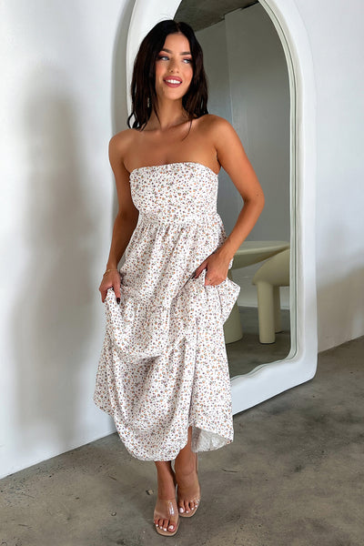 chinese dress ladies Harlie Floral Mesh Maxi Dress, Teal Floral – Jolie Moi Retail