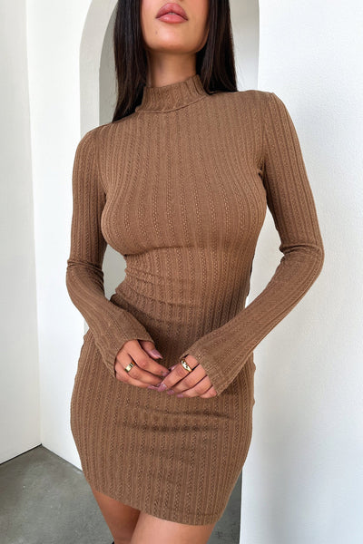 Thats So Fetch | Natalee Dress | Brown