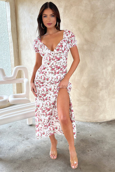 knee length dresses for ladies Solem Midi Dress