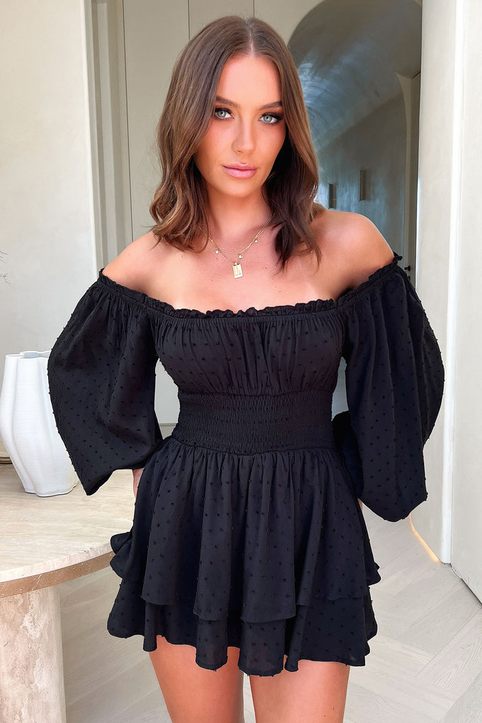 Ahoy Playsuit - Black