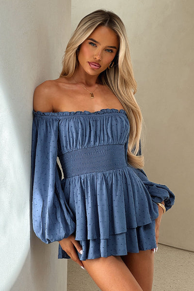 Ahoy Playsuit - Navy