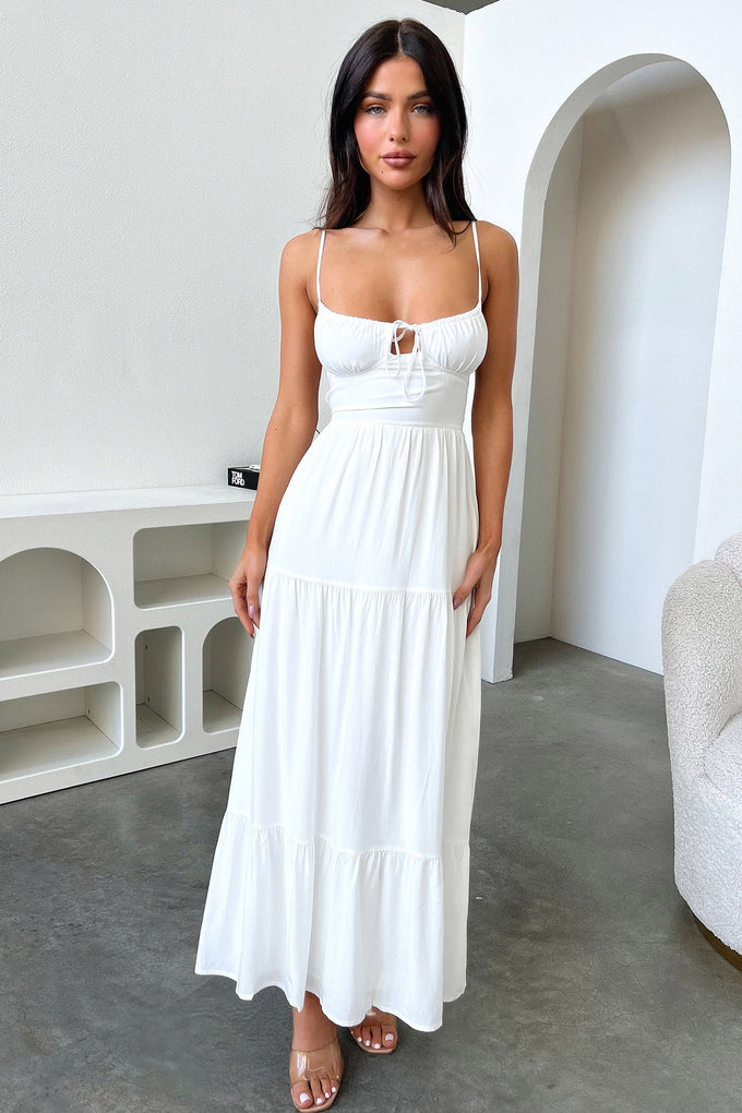 Allie Maxi Dress - White – Thats So Fetch US