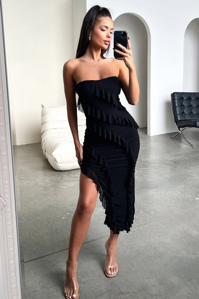 Amayla Maxi Dress - Black