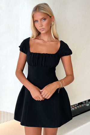 Arlette Mini Dress - Black Thats So Fetch US Arlette Mini Dress - Black Thats So Fetch US