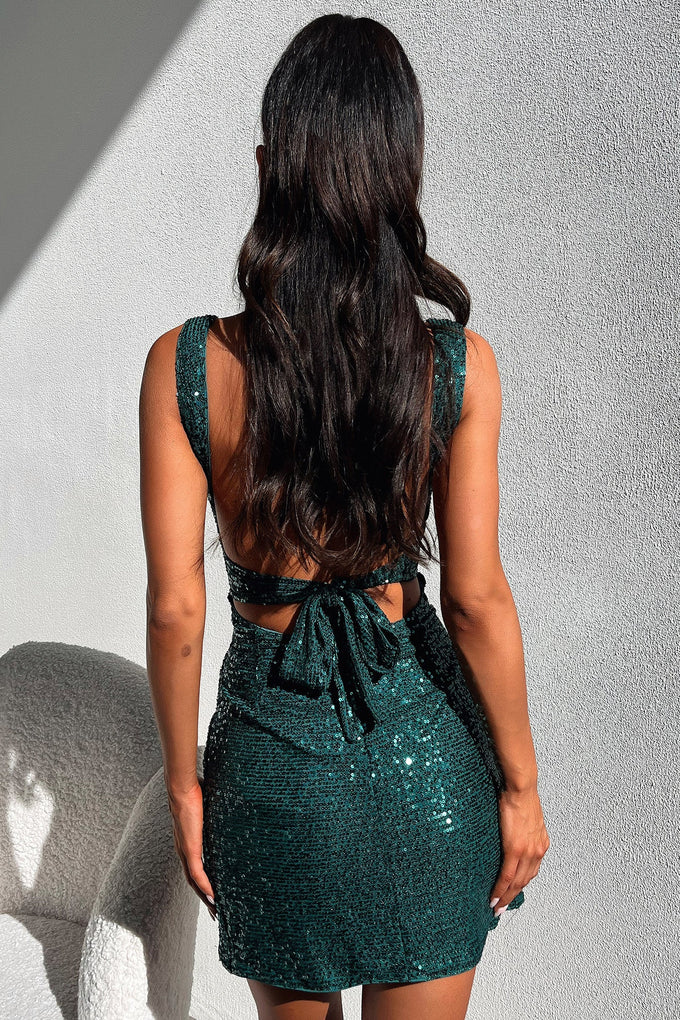 Athenia Dress - Emerald