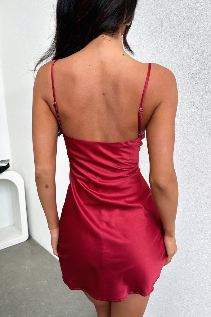 Azaria Mini Dress - Red