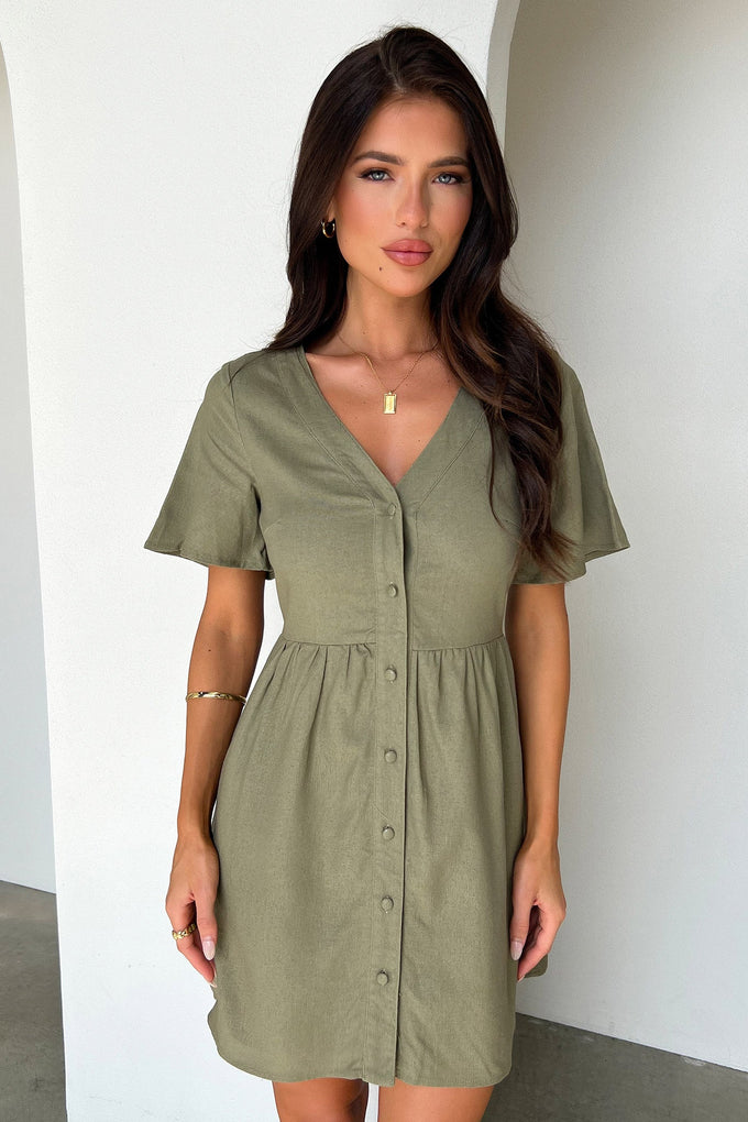 Breena Breena Dress - Sage – Thats So Fetch US