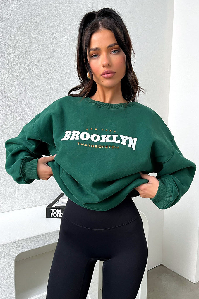 Brooklyn Crewneck - Emerald