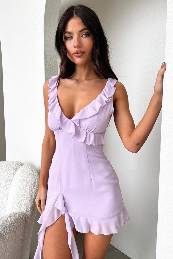 Cabello Dress - Lilac