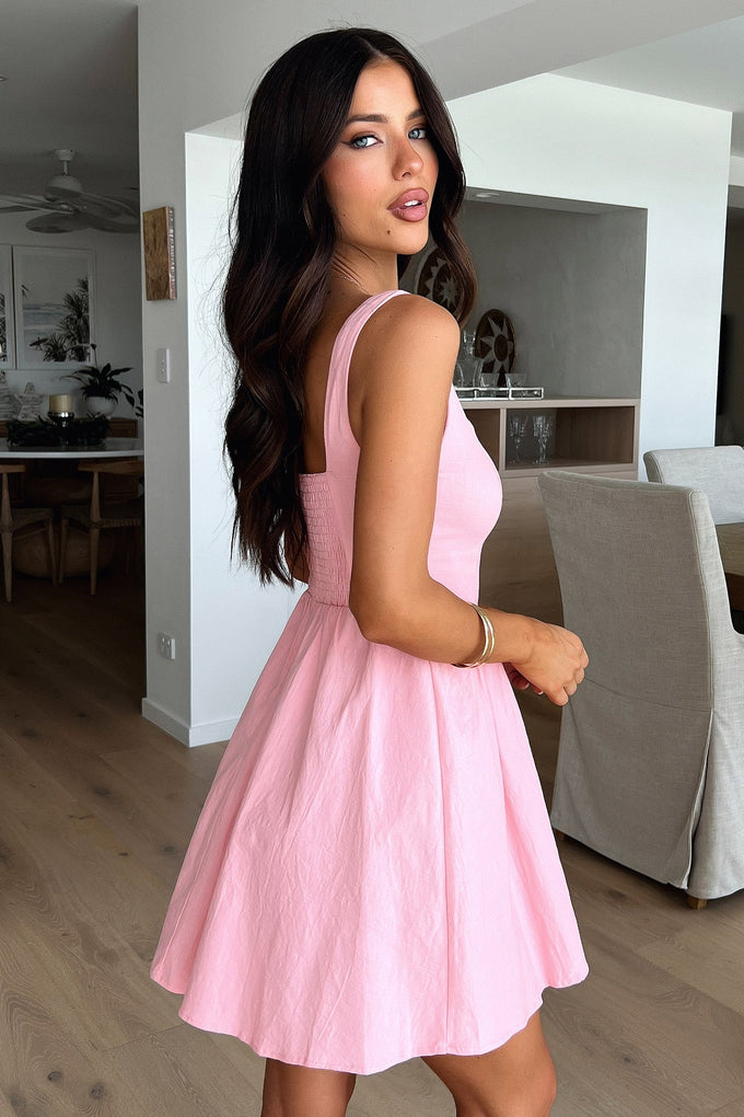 Calvery Dress - Pink