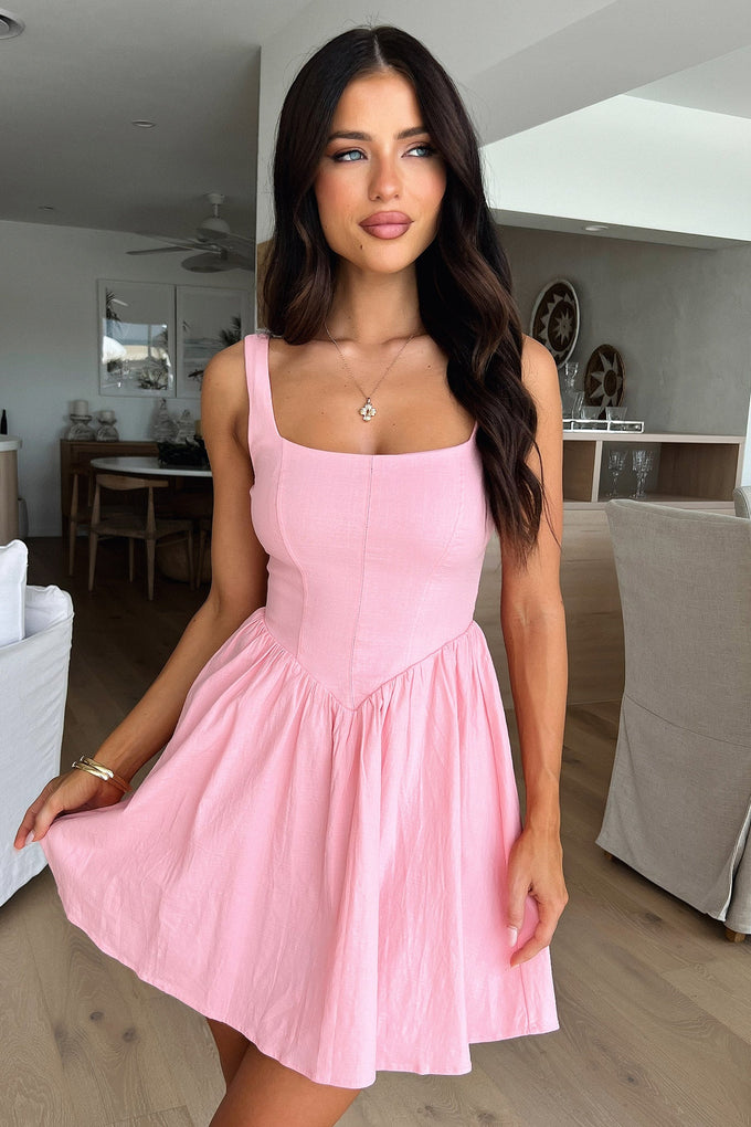 Calvery Dress - Pink