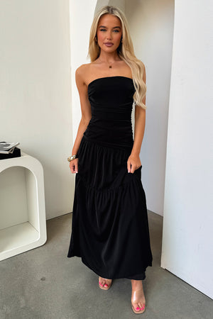 Charlotte Strapless Maxi Dress