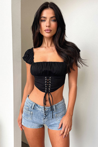 Maci Crop - White