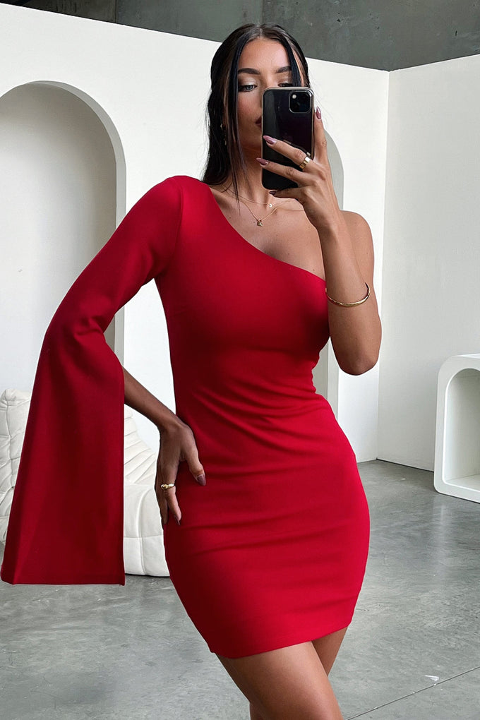 Cologne Dress - Red
