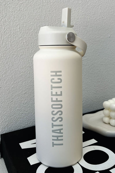 TSF Insulated Drink Bottle 1L - Ivory