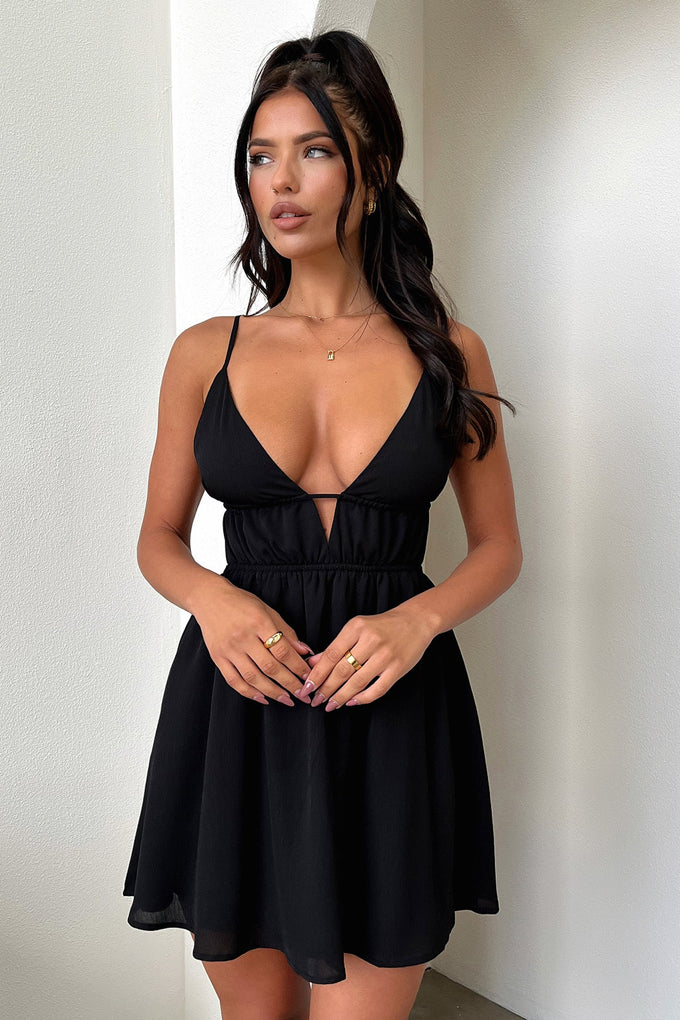 Elore Mini Dress - Black