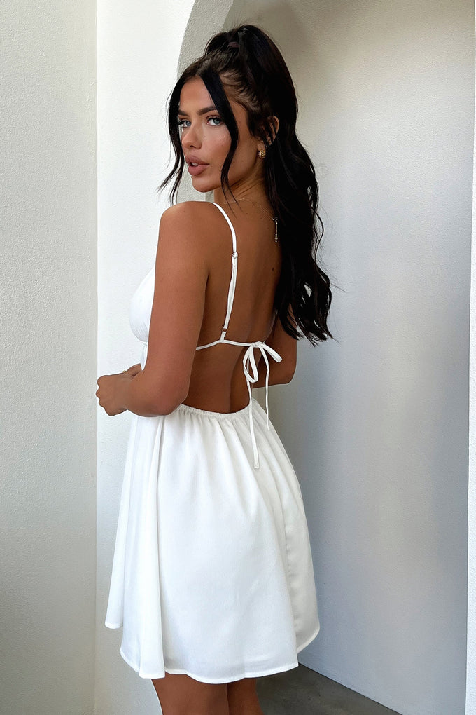 Elore Mini Dress - White