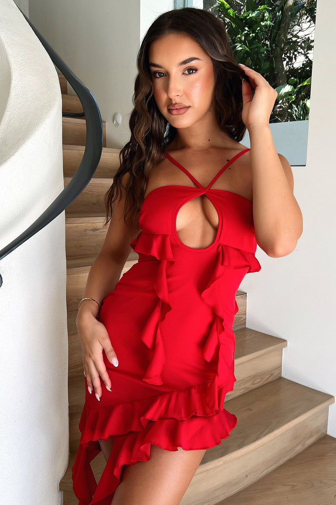 Gabriela Dress - Red