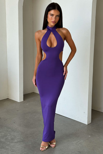 Gianna Maxi Dress - Purple