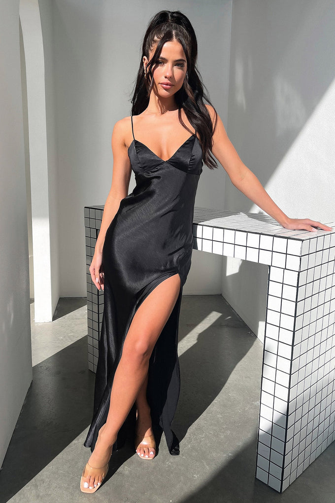 Jennifer Maxi Dress - Black