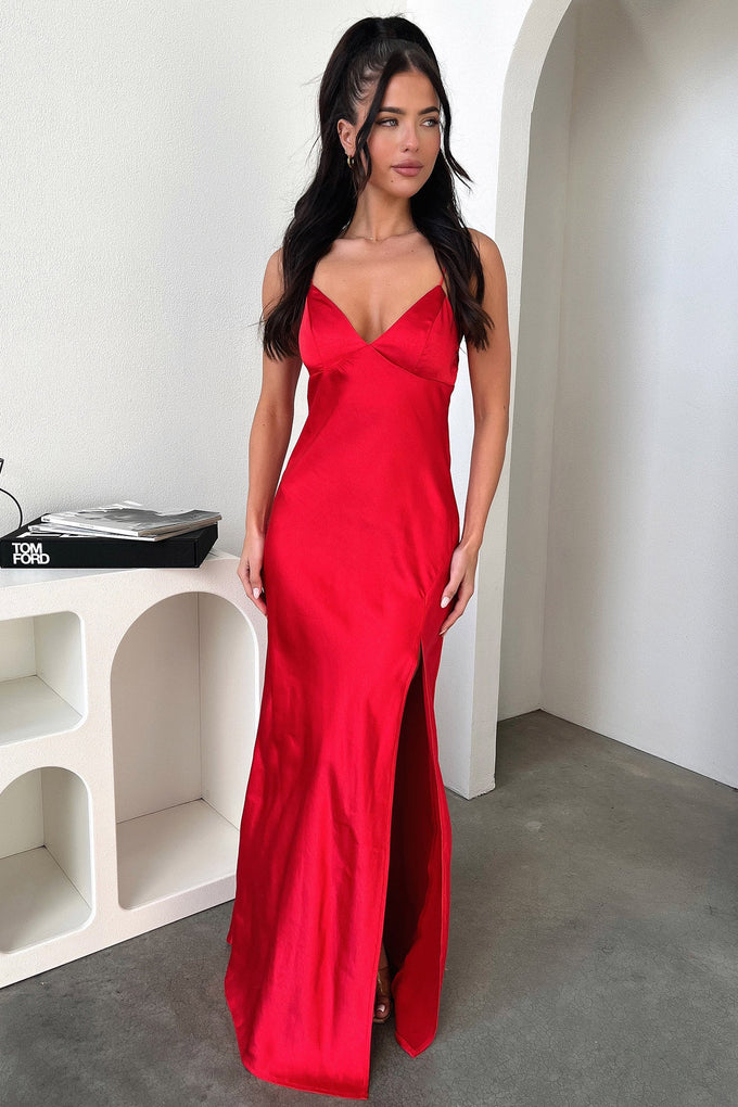 Jennifer Maxi Dress - Red