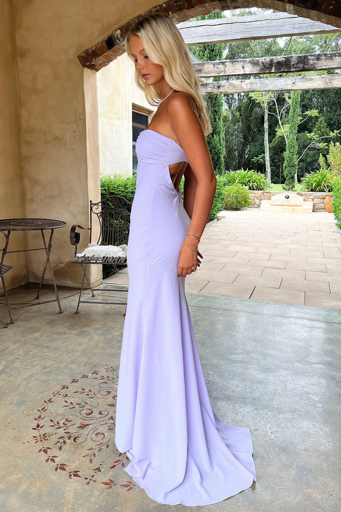 Jession Jesson Strapless Maxi Dress - Lilac – Thats So Fetch US