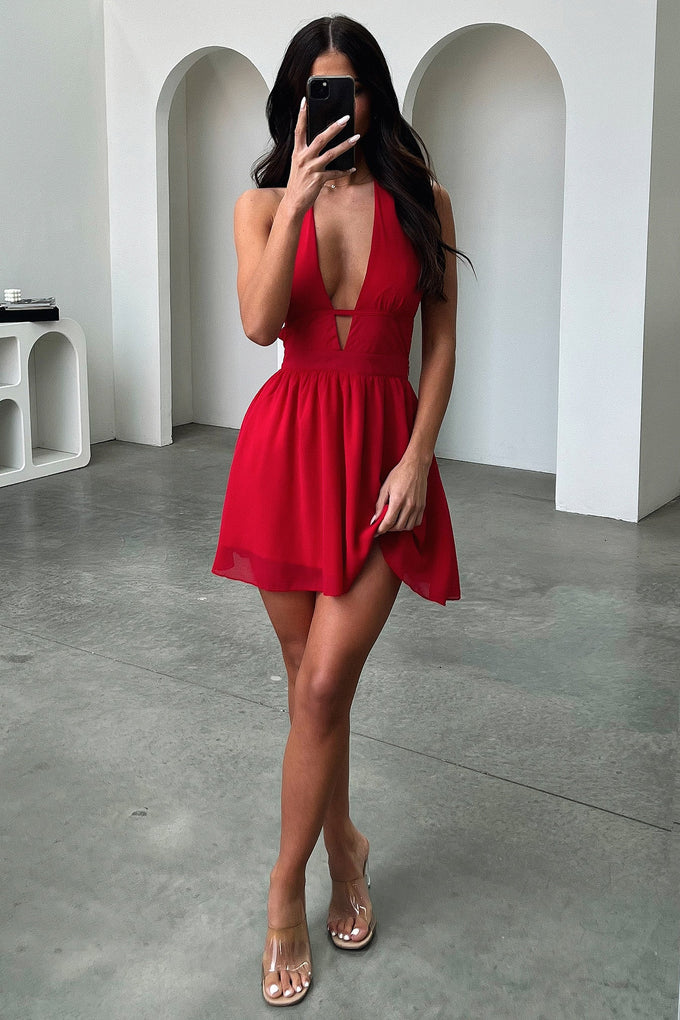 Kasia Dress - Red