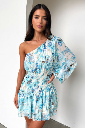 katina mini dress green Karilo Mini Dress