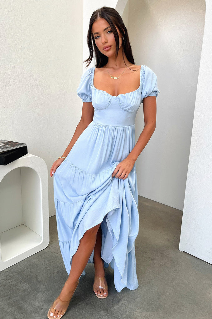 Levona Maxi Dress - Blue