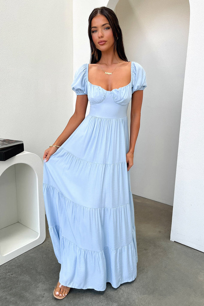 Levona Maxi Dress - Blue