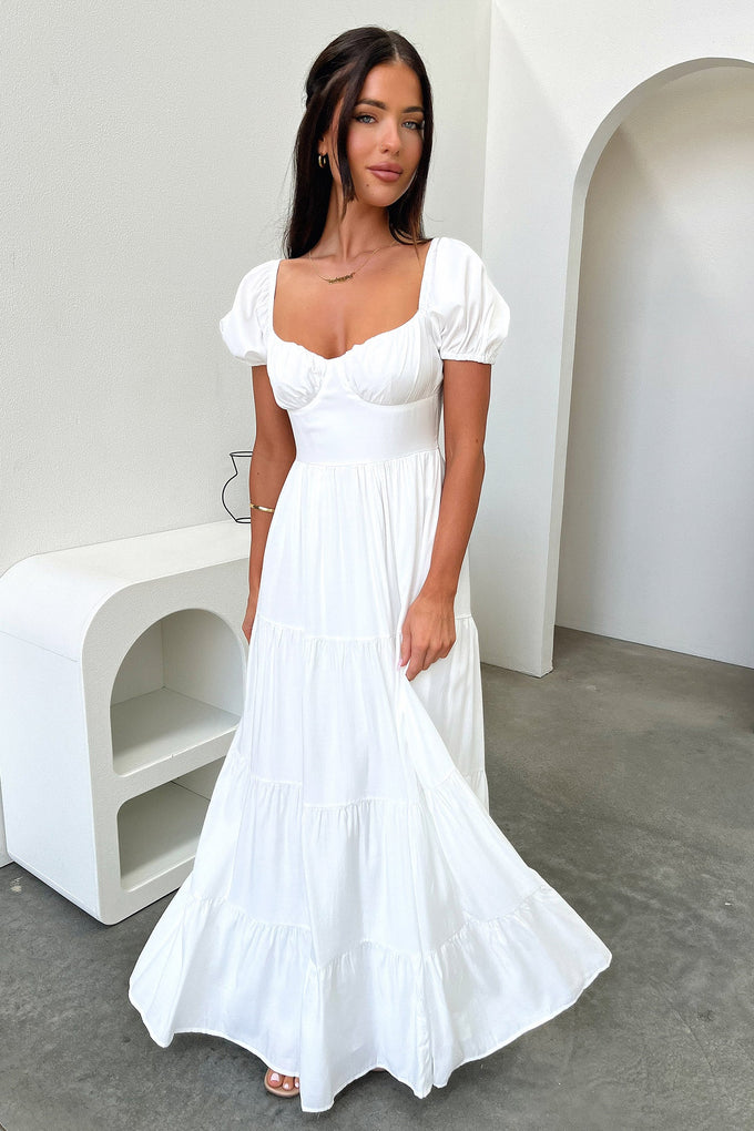 Levona Maxi Dress - White