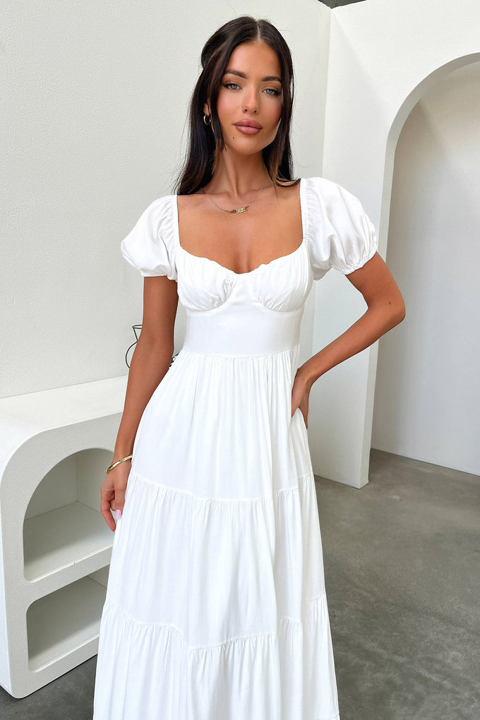 Levona Maxi Dress - White