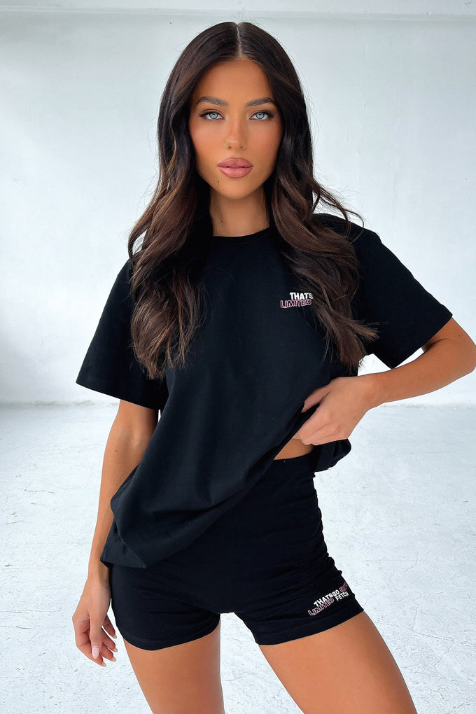 Limited Edition Oversized Tee - Black
