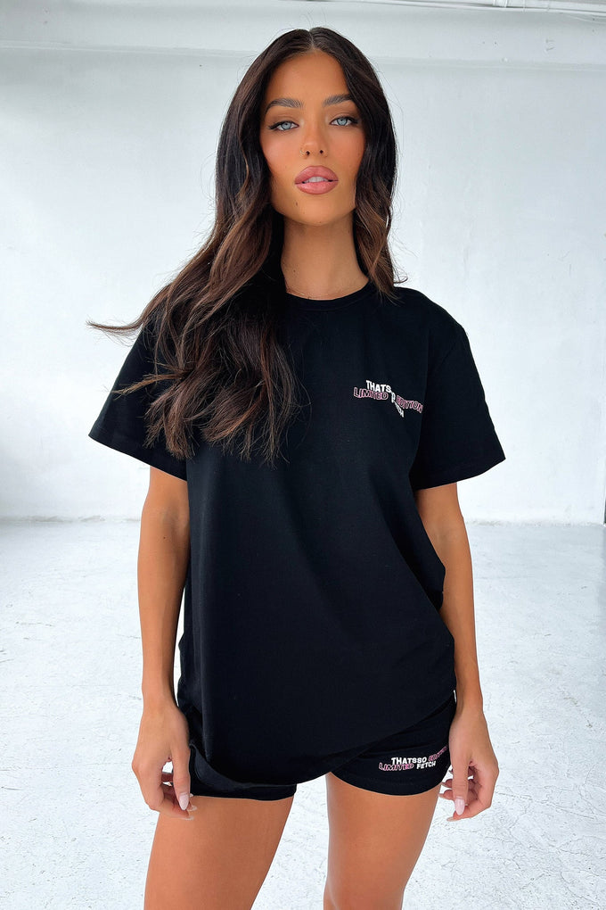 Limited Edition Oversized Tee - Black