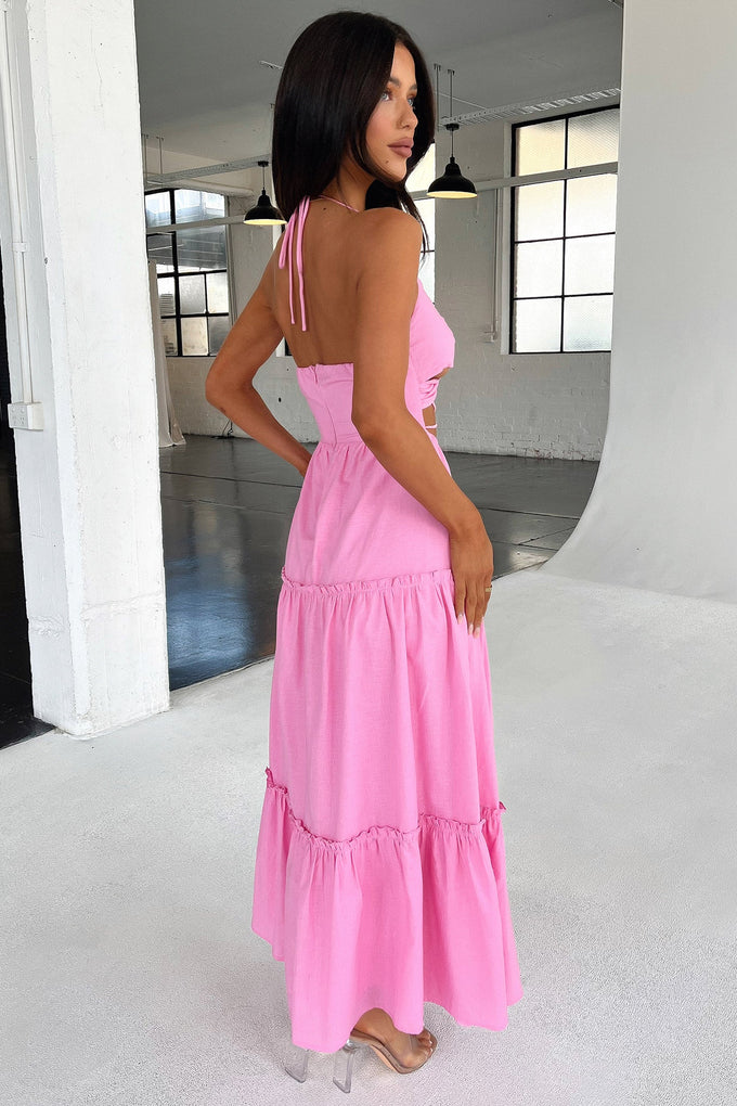 Lucy Maxi Dress - Pink – Thats So Fetch US