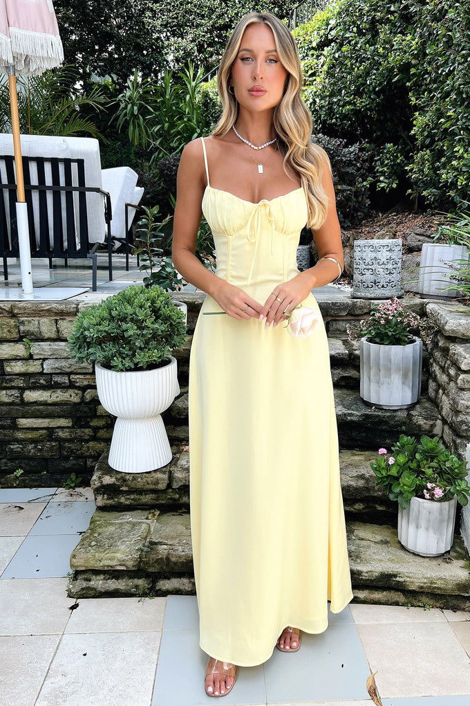 Magdalena Maxi Dress - Yellow