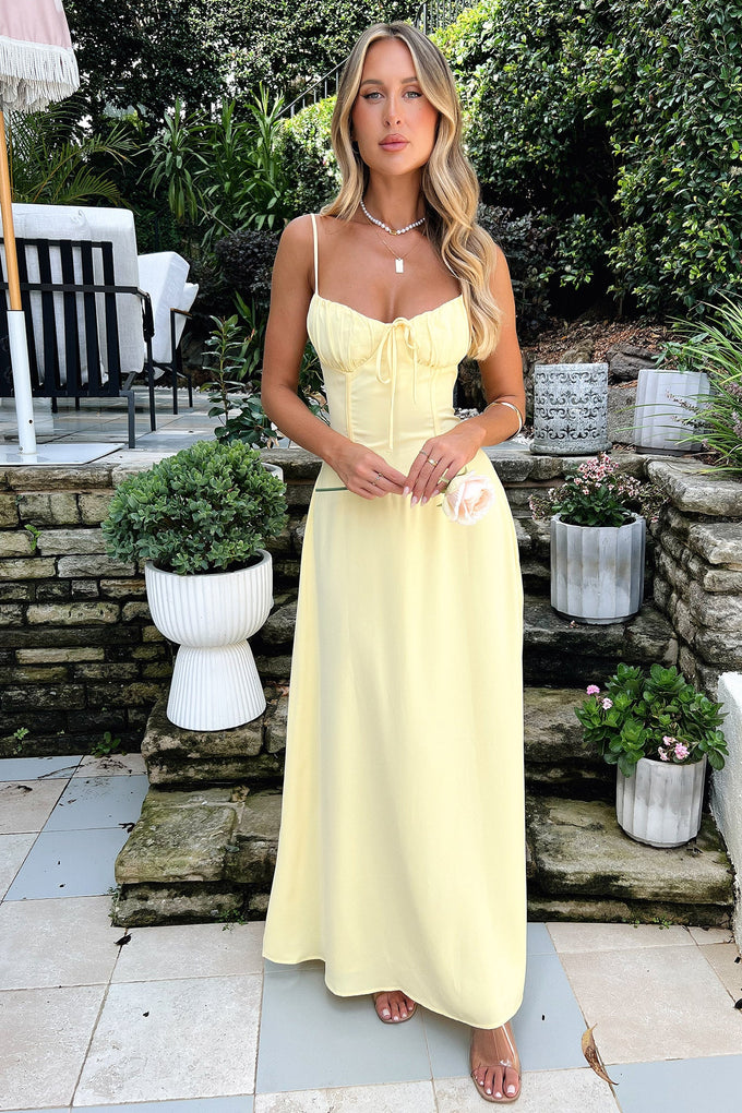 Magdalena Maxi Dress - Yellow