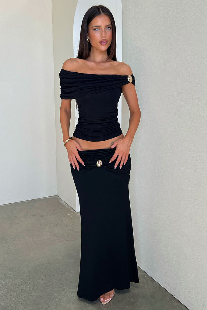 malika maxi dress navy Malika Maxi Dress